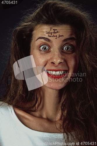 Image of Young woman overcoming mental health problems