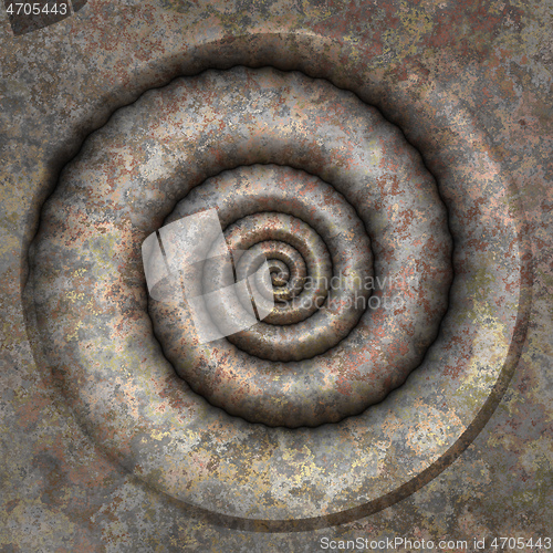 Image of petrification spiral