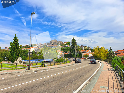 Image of Uphill road in Tui city