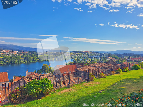 Image of Natural border between Spain and Portugal, Minho river