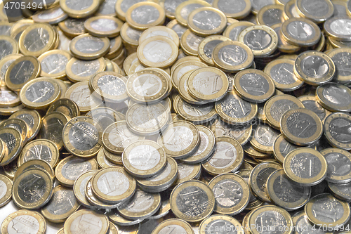 Image of lots of euro coins