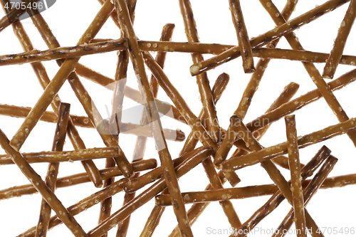 Image of salt sticks closeup