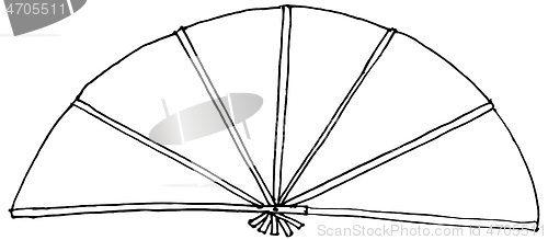 Image of Chinese paper fan