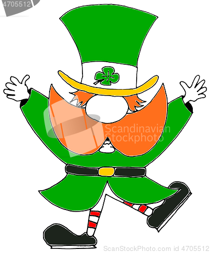 Image of Happy leprechaun