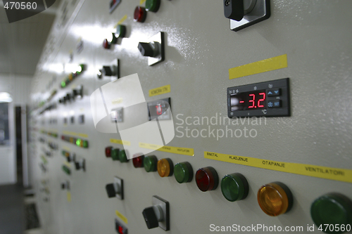 Image of industrial switch panel