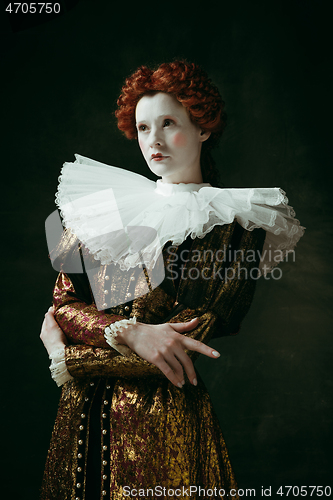 Image of Medieval young woman as a duchess
