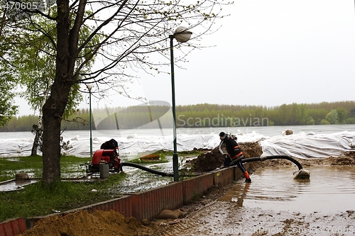 Image of River Danube flood