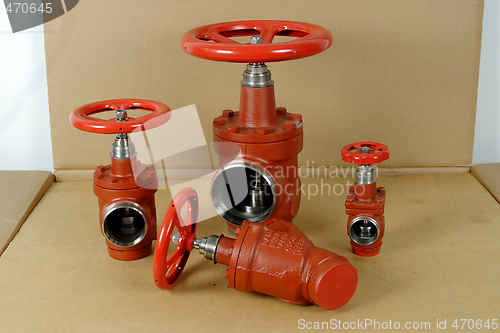 Image of industrial valves