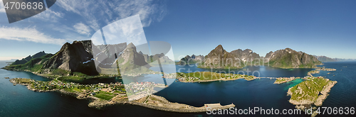 Image of Lofoten is an archipelago in the county of Nordland, Norway.