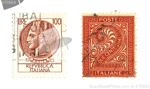 Image of Italian stamps