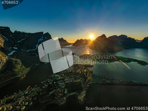 Image of Lofoten is an archipelago in the county of Nordland, Norway.