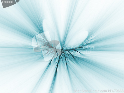 Image of Blue rays abstract