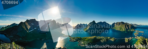 Image of Lofoten is an archipelago in the county of Nordland, Norway.