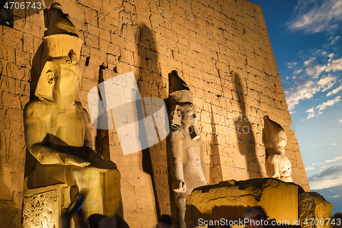 Image of The ancient Luxor temple