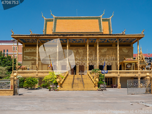 Image of Wat Kean Kliang, a Buddhist temple in Phnom Penh