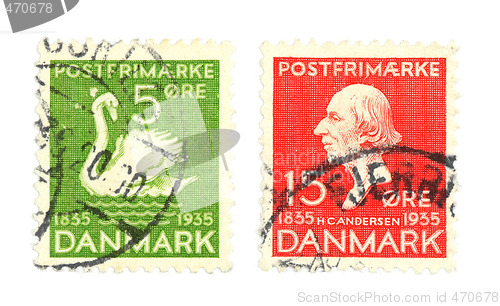 Image of Danish stamps