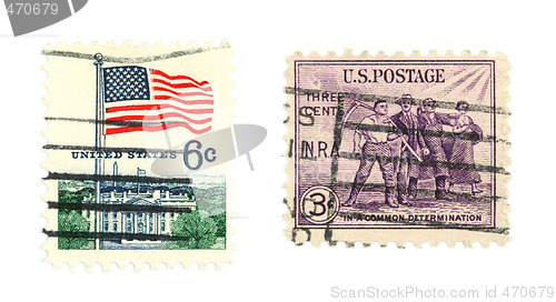 Image of US stamps