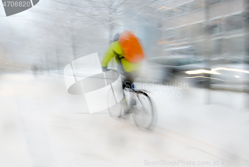 Image of Winter biking