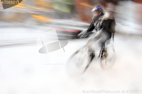 Image of Winter biking