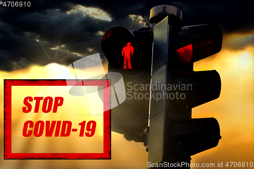 Image of Stop Covid-19 Concept