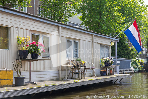 Image of House Boat Flag