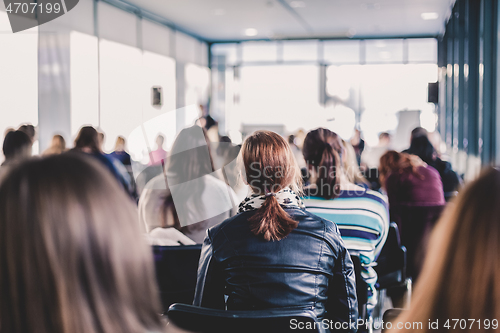 Image of Audience in the lecture hall.