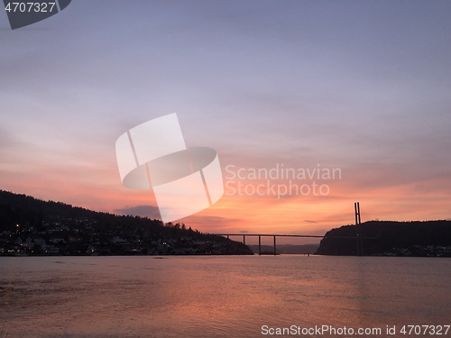 Image of sunset i Grenland