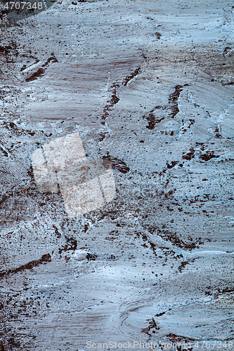 Image of Texture of the concrete wall. Blue and black colors.