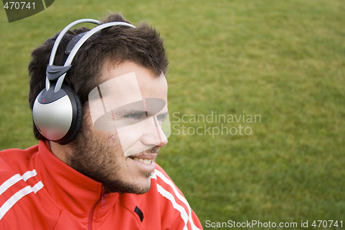 Image of enjoy music outdoor