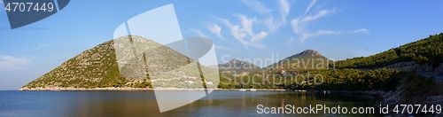 Image of Sea coast of Peljesac peninsula in Croatia