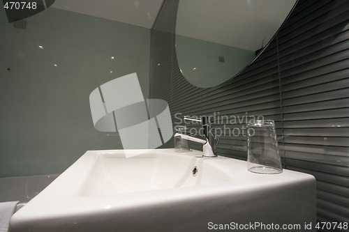 Image of bathroom detail