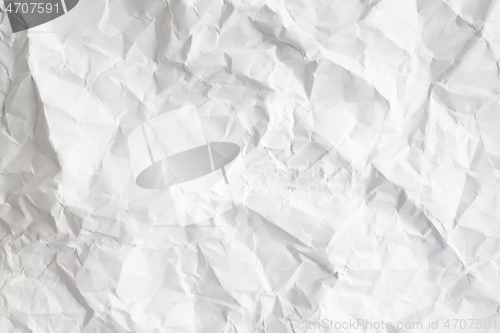 Image of Crumpled white paper