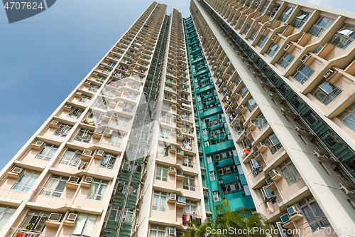 Image of Apartment Building from low angle