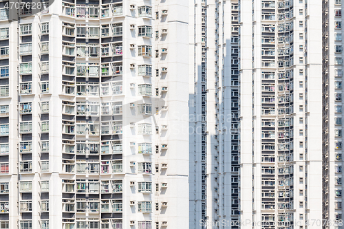 Image of Facade of a apartment building