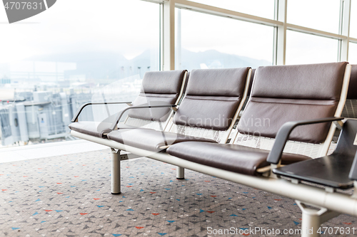 Image of Airport waiting seat