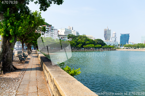 Image of Macao cityscape 