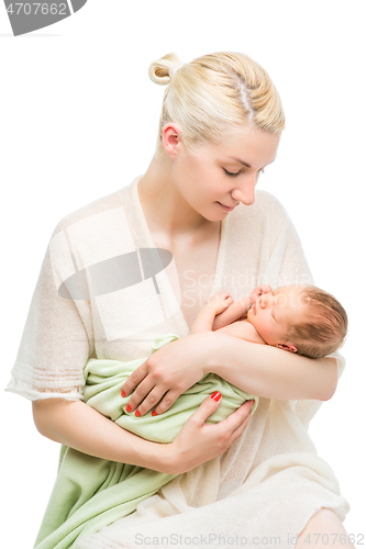 Image of mother with newborn child