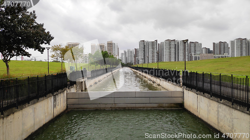 Image of Singapore Public Housing Apartments in Punggol District