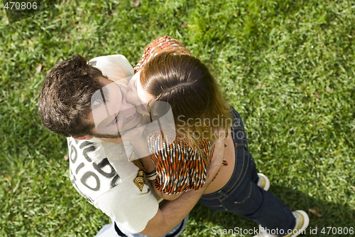 Image of young couple outdoor