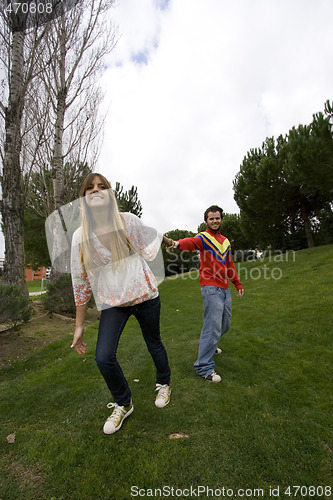 Image of Couple showing their love