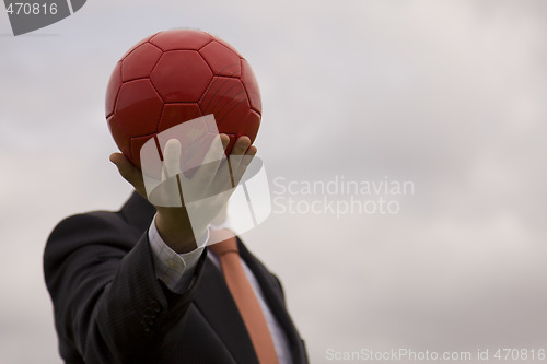 Image of Businessman ball head