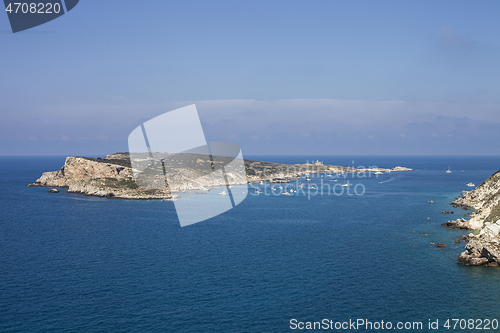 Image of View of the Tremiti Islands. San Domino island, Italy: scenic vi