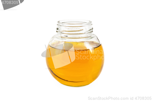 Image of Oil vegetable in glass jar