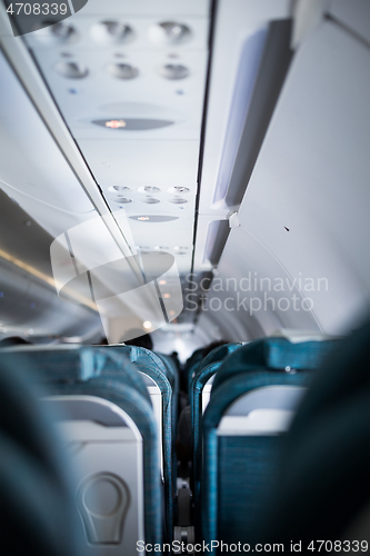 Image of Interior of Airplane