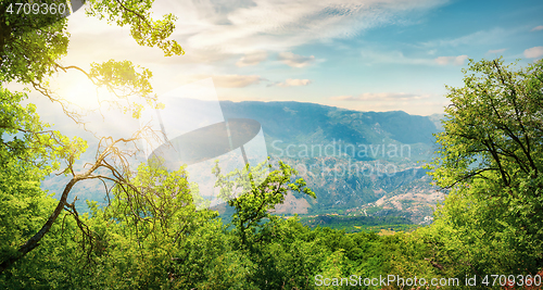 Image of Mountain landscape in Montenegro