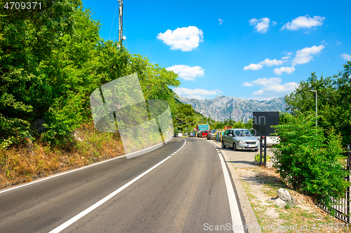 Image of Landscape of mountain road