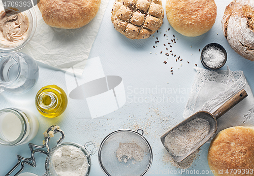 Image of Bread ingredients