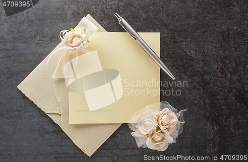 Image of Greeting card letter