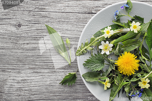 Image of fresh salad ingredients