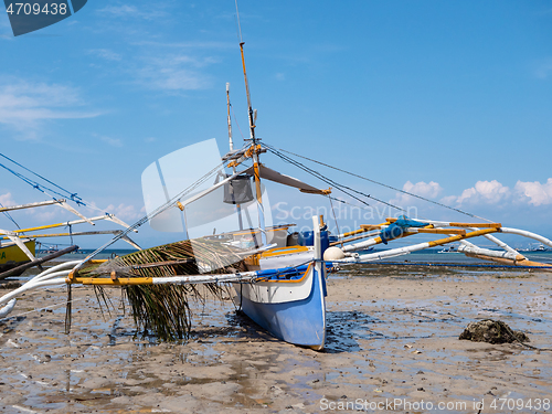 Image of Traditional fishing boat in the Philippines